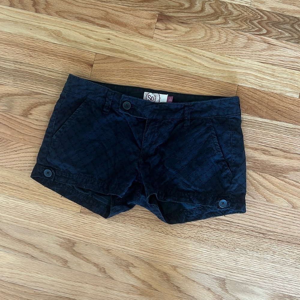 Black shorts